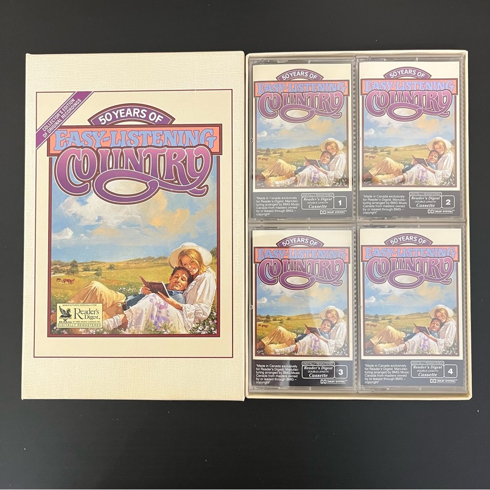 Vintage 50 Years of Easy-Listening Country Collector’s Edition Reader’s Digest
